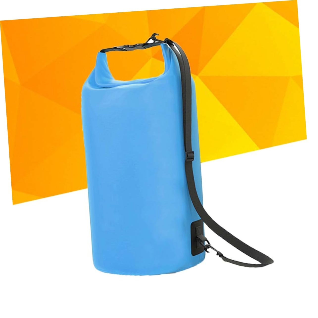 IWOWHERO Dry Bag for Outdoor Camping Swimming Rafting PVC Floating Bucket Bag with Strap Protects Clothes Gear Personal Items From Water