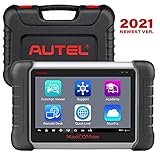 Autel Scanner MK808, 2021 Newest OBD2 Scanner Diagnostic Scan Tool for All Cars with All System Diagnostic and 25+ Service Functions Including Oil Reset, EPB, BMS, SAS, DPF, TPMS Relearn Functions