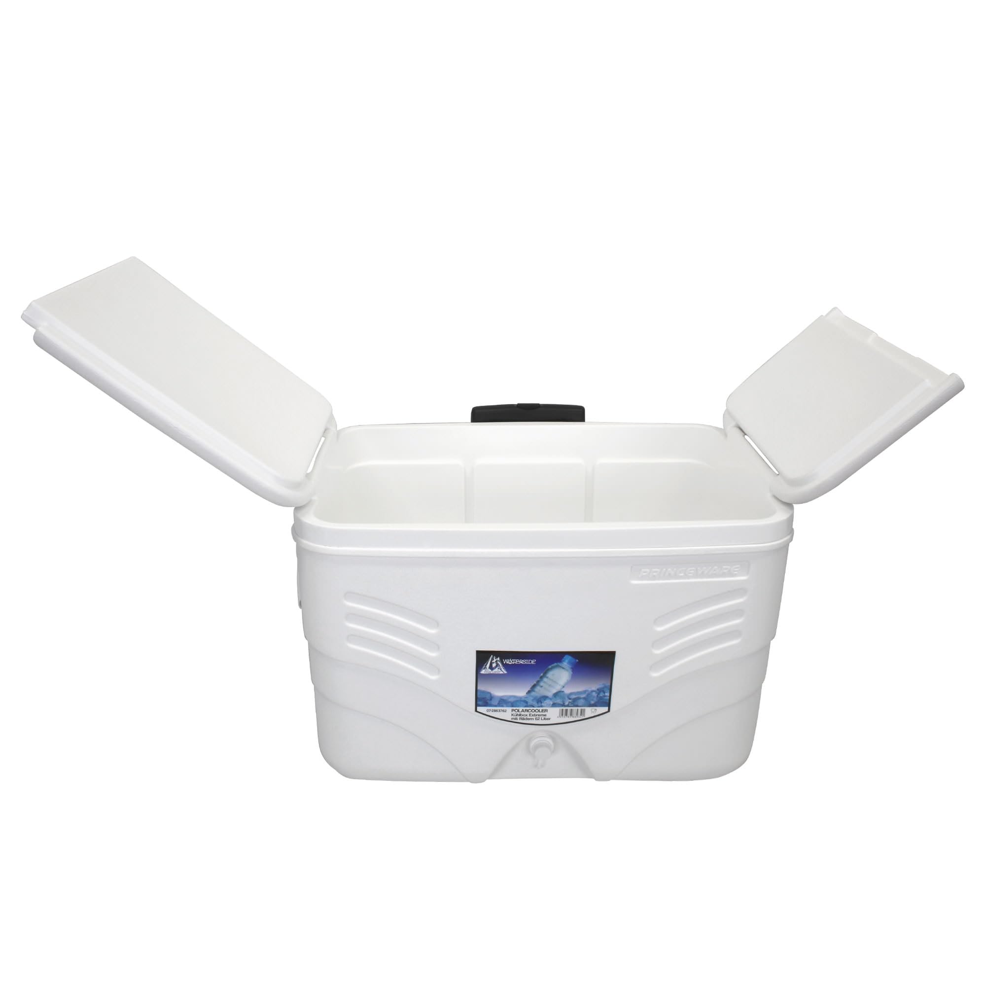Waterside Polarcooler Kühlbox Extreme mit Rädern 62 Liter - Robuste Thermobox für Reisen und Ausflüge