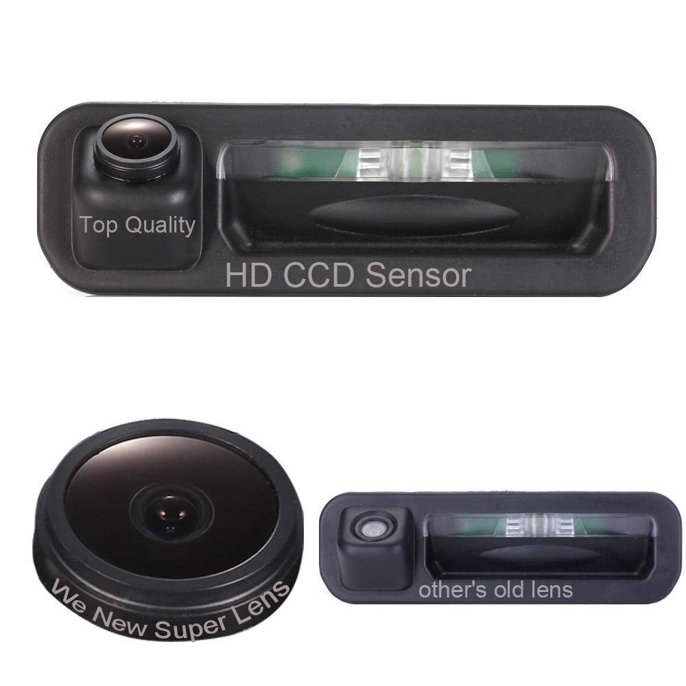 Super Starlight pro Trunk Handle vehicle-specific Camera Integrated into Case Handle Rear View Camera for Range Rover/Freelander/Ford Mondeo CHIA-X 2/ Ford Focus hatchback