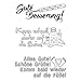Produktbild Stempel Clear, Gute Besserung!, A7 / 74 x 105 mm, 3 - teilig, transparent