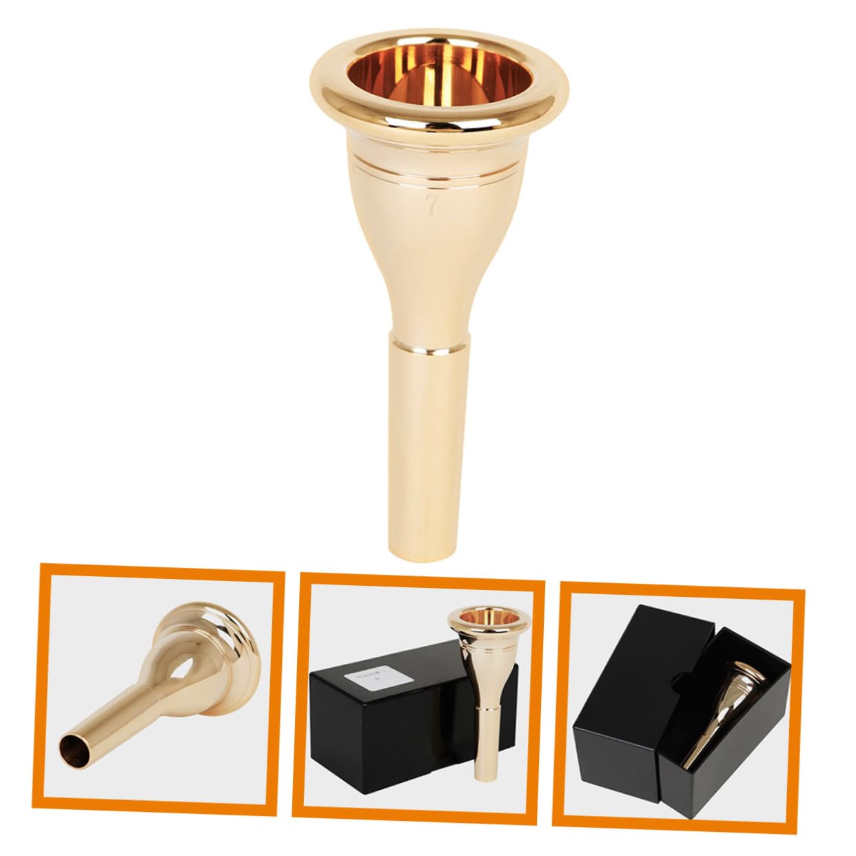 Toyvian Tromba Piccola Portatile Per Principianti e Adulti Strumento Musicale Facile Da Usare Design Unico e Struttura Compatta Per Studenti e Musicisti