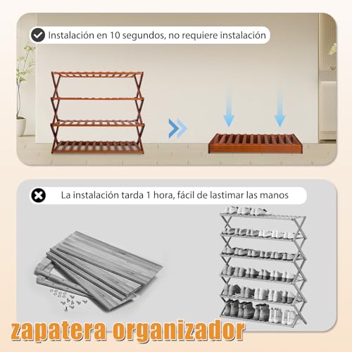 La Mejor Recopilación de Zapatera para alfabeto movil al mejor precio. 8 zapatera para alfabeto movil marca JESUS (2)