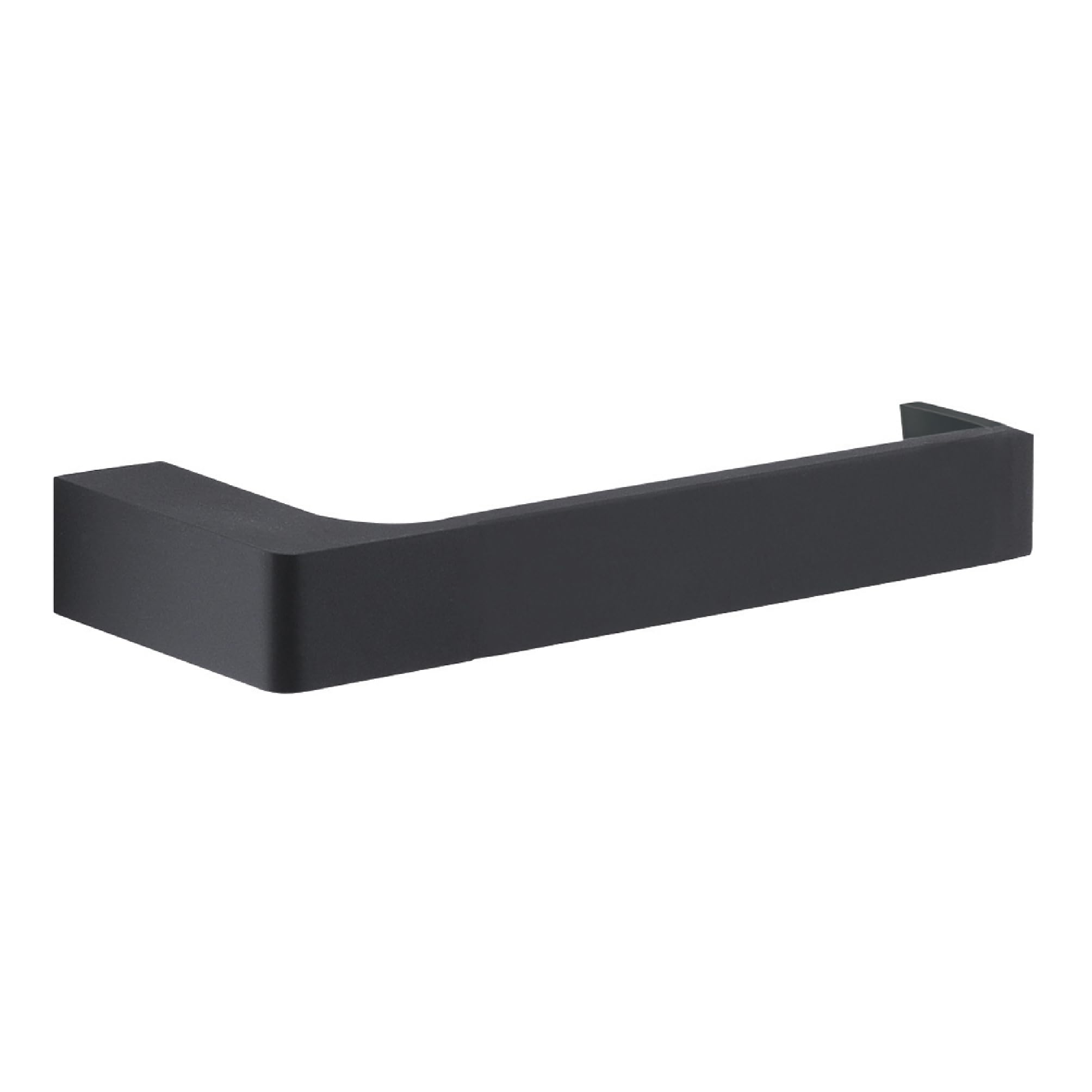 Gedy Dull Black Pirenei Toilet Roll Holder Matte Black