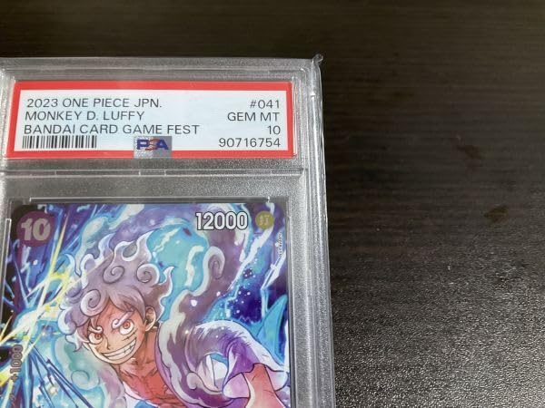 Amazon.co.jp: PSA10鑑定品 P モンキー D ルフィ パラレル CARD GAMES
