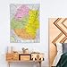 Swaziland Map Posters World Map Tapestry Picture Print Wall Art Painting Tapestries Artworks Gift Idea Room Aesthetic 30