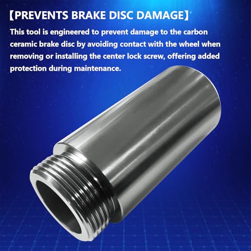 Image of ZKTOOL Center Lock Wheel Alignment Tool for Porsche 911 997 992 718 & Lamborghini STO, Thread Size is 55x3.0MM