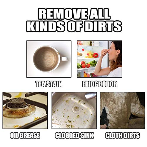 Multi-Purpose Cleaning Powder Powder Cleanser for Kitchens & Bathrooms - All Types of Surfaces, Cleans Grime & Dirt, Polishes Surfaces, Absorbs Odors (100g)