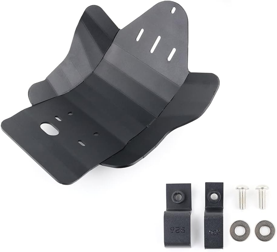 Xitomer Aluminum 4mm Motorcycle Skid Bash Plate, Fit for CRF450X 2005 2006 2007 2008 2009 2010 2011 2012 2013 2014 2015 2016 2017 2018 CRF450X, Motorcycle Skid Plate