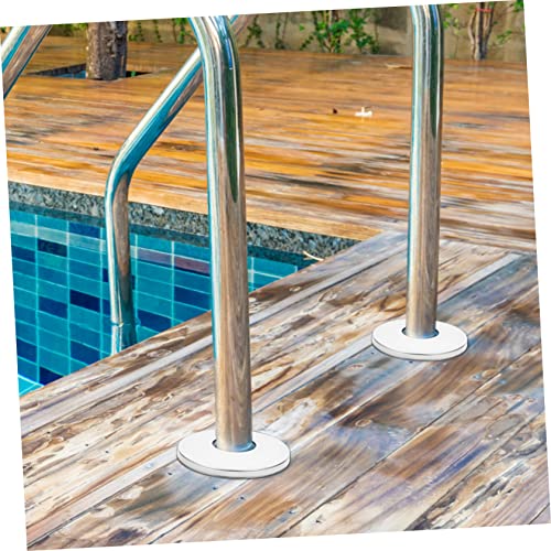Cubiertas decorativas de barandilla para escalera de piscina 2 unidades miniatura 2