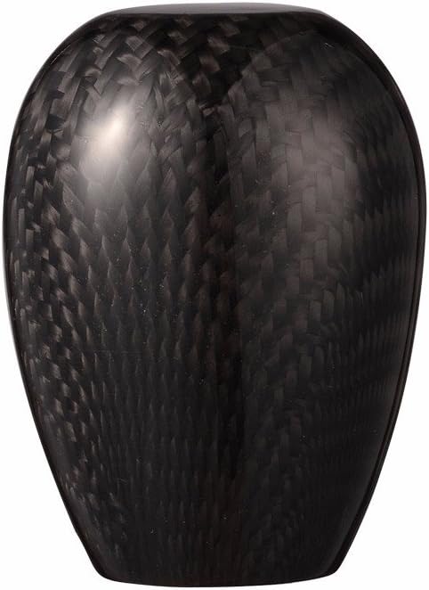 Bingohobby Car Gear Knob Universal 5 Speed 6 Speed Carbon Fibre Shift Knob Gear Shifter Stick Cover