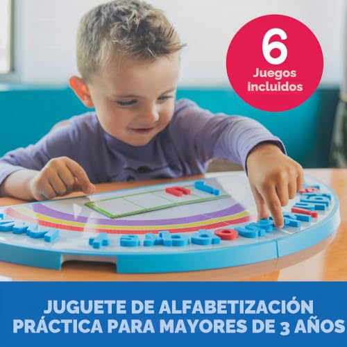 Alfombra ABC Learning Resources con AlphaMagnets para lectura temprana en clase de infantil 3