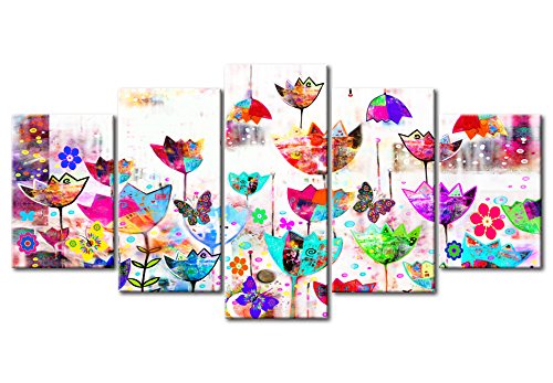 Murando Quadro Acustico Astratto 5 pezzi schiuma