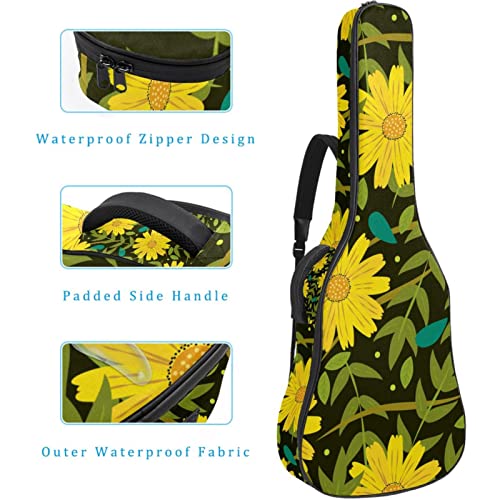 Housse de sac de guitare épaisse avec rembourrage en éponge imperméable pour guitare acoustique électrique basse… - Les Beatles, Paul McCartney, John Lennon, RIngo Starr, George Harrison Housse de sac de guitare épaisse avec rembourrage en éponge imperméable pour guitare acoustique électrique basse… – Image 5