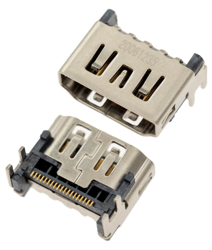 HDMI Port Replacement Socket Compatible with PS5 and PS5 Slim Console Professional Repair Part