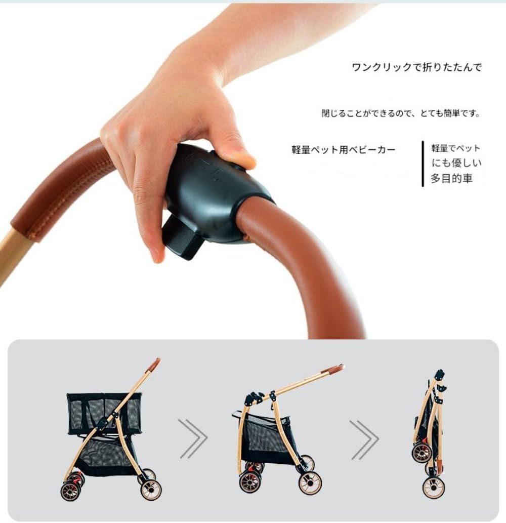 関税負担なし☆ZMBJ 多機能折りたたみ式ショッピングカート、トロリー、折りたたみ式、ダブルメッシュ、8輪、ポータブル、軽量、ワンクリック組み立て