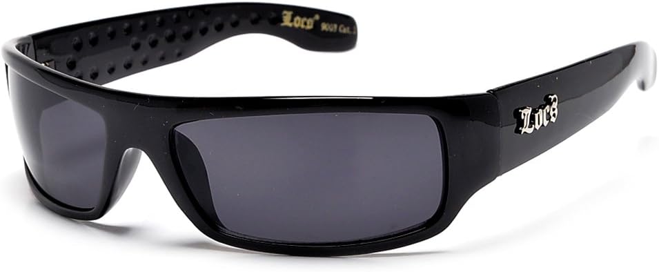 LOCS Hardcore Shades ユニセックス・アダルト カラー: ブラック