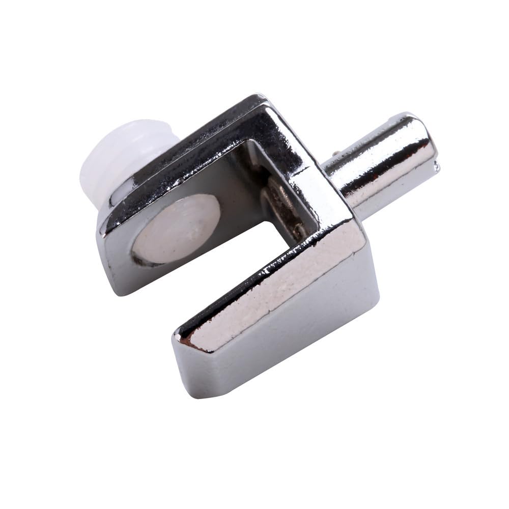 Udhsnjzg One Color Glass Clamps 12Pcs Zinc Alloy Glass Clamps Adjustable Shelves Holder Corner Bracket For Wine Cabinet Showcase Bathroom Door Hardware