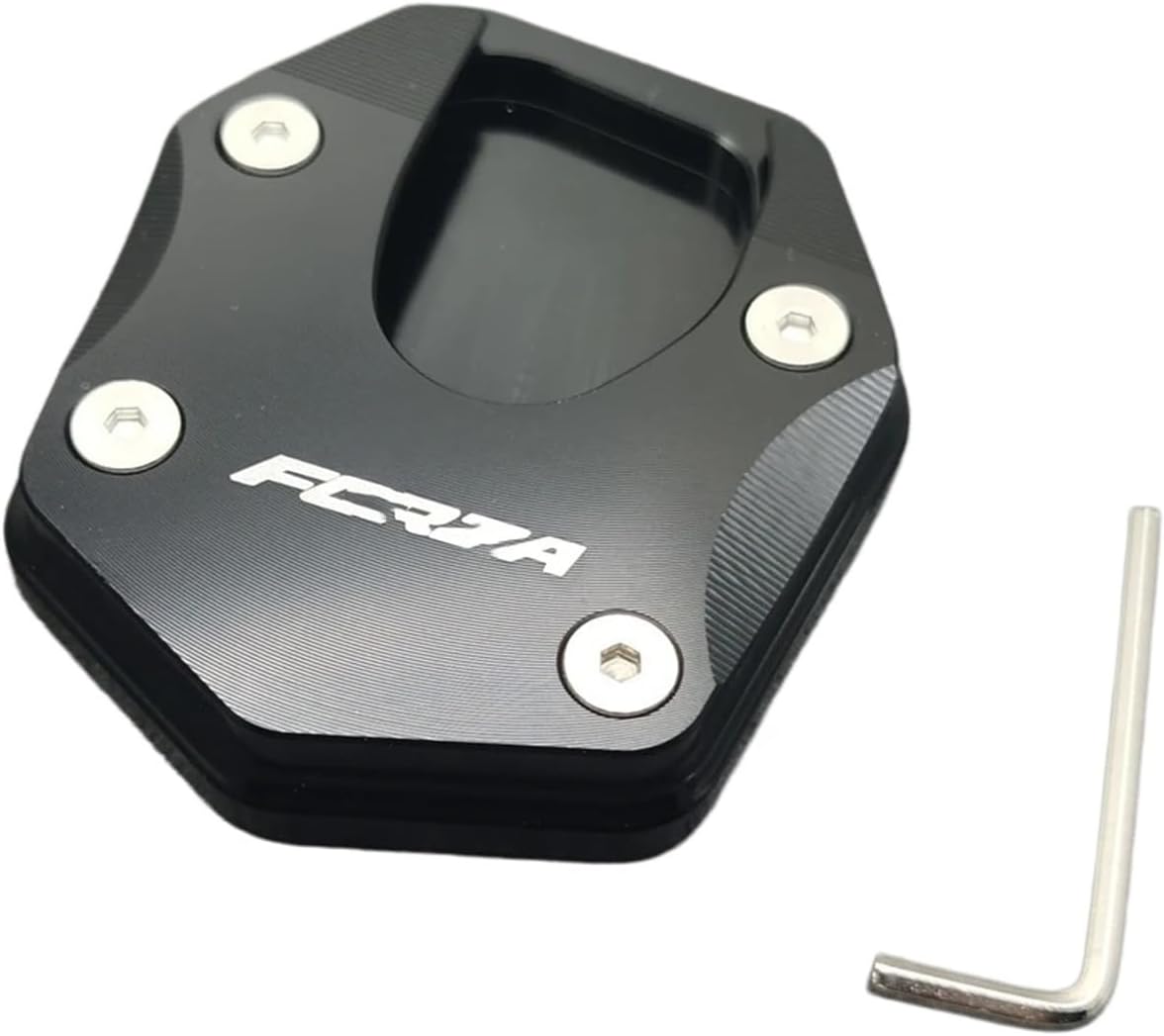 Motorcycle Kickstand Enlarge Plate Motorcycle Accessories CNC Kickstand Foot Side Stand Extension Pad Support Plate For HO&ND&A Forza 750 2020-2022