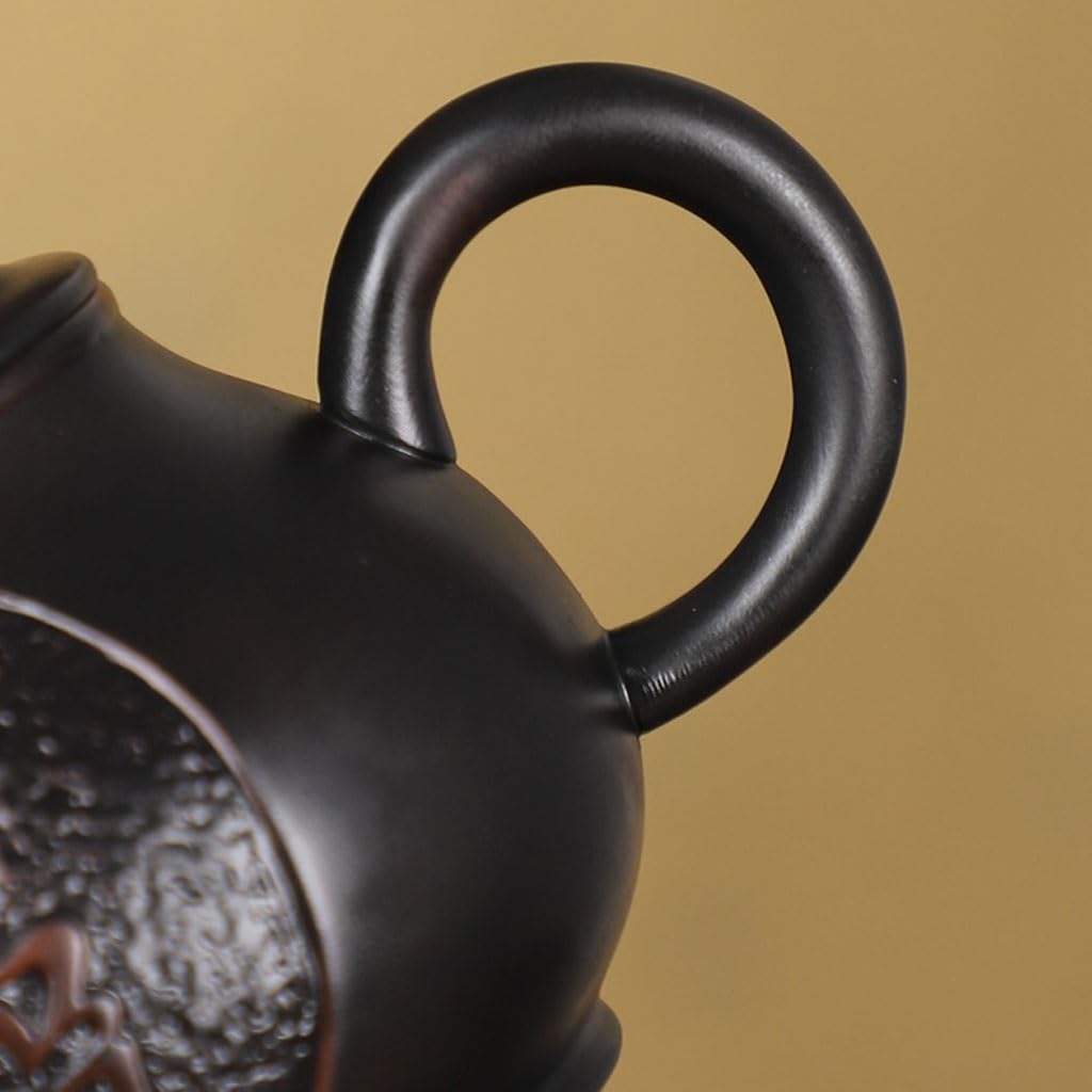 Czajnik czajniczek popołudniowa herbata impreza Kung Fu fioletowy ceramiczny czajniczek domowy zestaw do herbaty ręcznie robiony czajniczek przenośny czajniczek na wodę