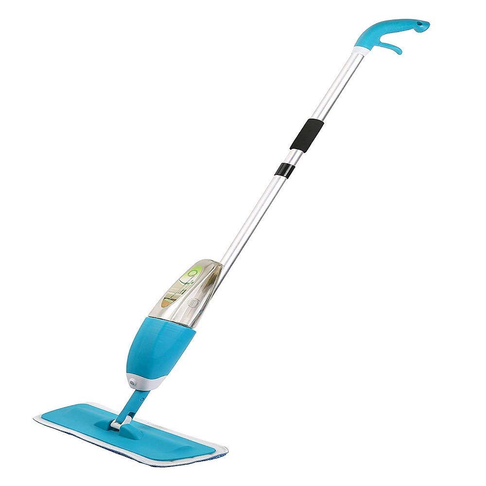 LOMESH Flat Spray Mop, 2 in 1, Liquid Dispenser and Movable Handle, High Absorbent Microfiber Removable Pad, for Wet and Dry Surface, Tiles Cleaning Floor Mop with Integrated Water Spray Mechanism (B09295NHWG) Amazon Price History, Amazon Price Tracker