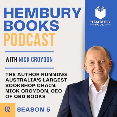 The author running Australia's largest bookshop chain: Nick Croydon, CEO of QBD Books