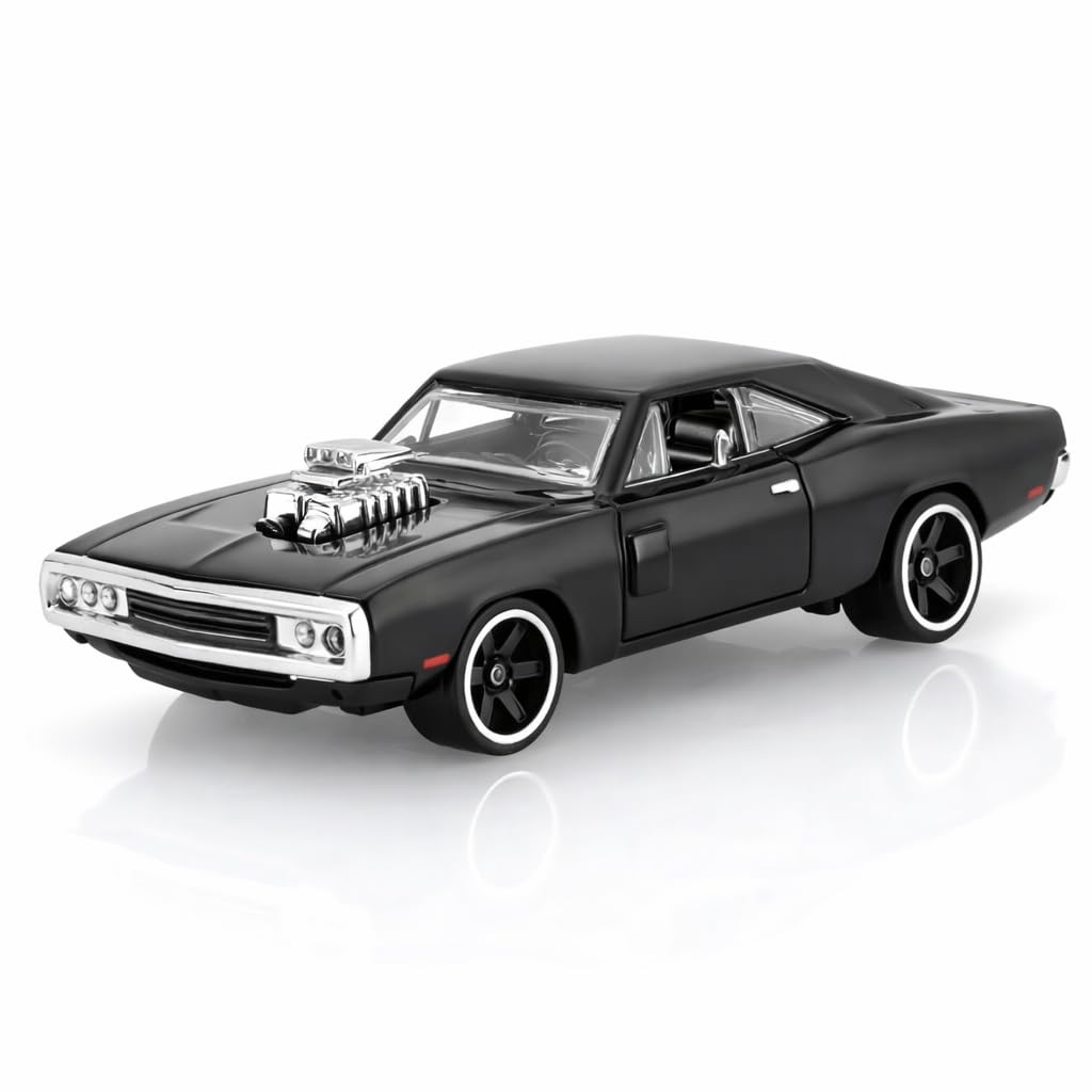 Diecast Charger 1:64 Model Metal Car | Alloy Body Collectible Mini Car with Smooth Wheels | Realistic Display Model & Racing Toy for Kids, Adults & Collectors-image-38