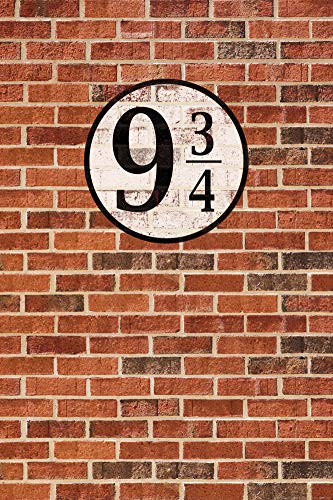 1art1 Murs en Briques Poster Quai Neuf Et Trois Quarts Affiche Murale 91x61 cm