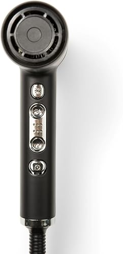 Miniatura 8 de Jerdon Secador de pelo con motor sin escobillas de bajo ruido de alta velocidad para un secado rápido e incluye accesorios - JHD100KB