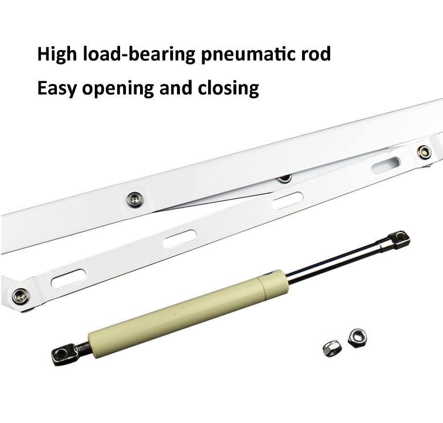 2 pcs mecanismo mesa elevable,Cama de Sistema de Elevación,Pistones Hidraulicos Muebles,Bisagra Levantar Lift Up Plegable cama par Muebles Accesorios,Amortiguadores Bisagra,Herrajes Cama Abatible