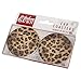 Animal Leopard Print 2.75 x 2.75 Absorbent Ceramic Car Coasters Pack of 2