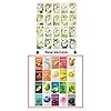 THESAEM Natural Facial Mask Sheet 21ml 20 Pack - Korean Skincare Moisturizing and Nourishing Facial Mask Sheet Variety Combo Pack