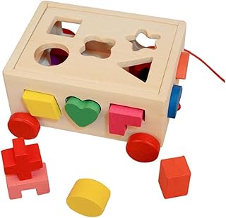 TOYANDONA 15 Crianças Brinquedos Educativos Crianças Brinquedos De Madeira Kidcraft Playset Combinando Gráficos De Brinquedos Combinando Brinquedo De Madeira Combinando Brinquedo Caixa De