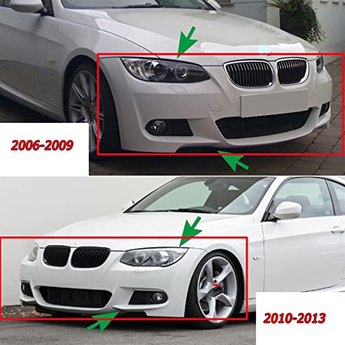 Diffuseur canard de pare-chocs avant pour BMW E92 E93 M3 LCI M-Tech 2010-2013