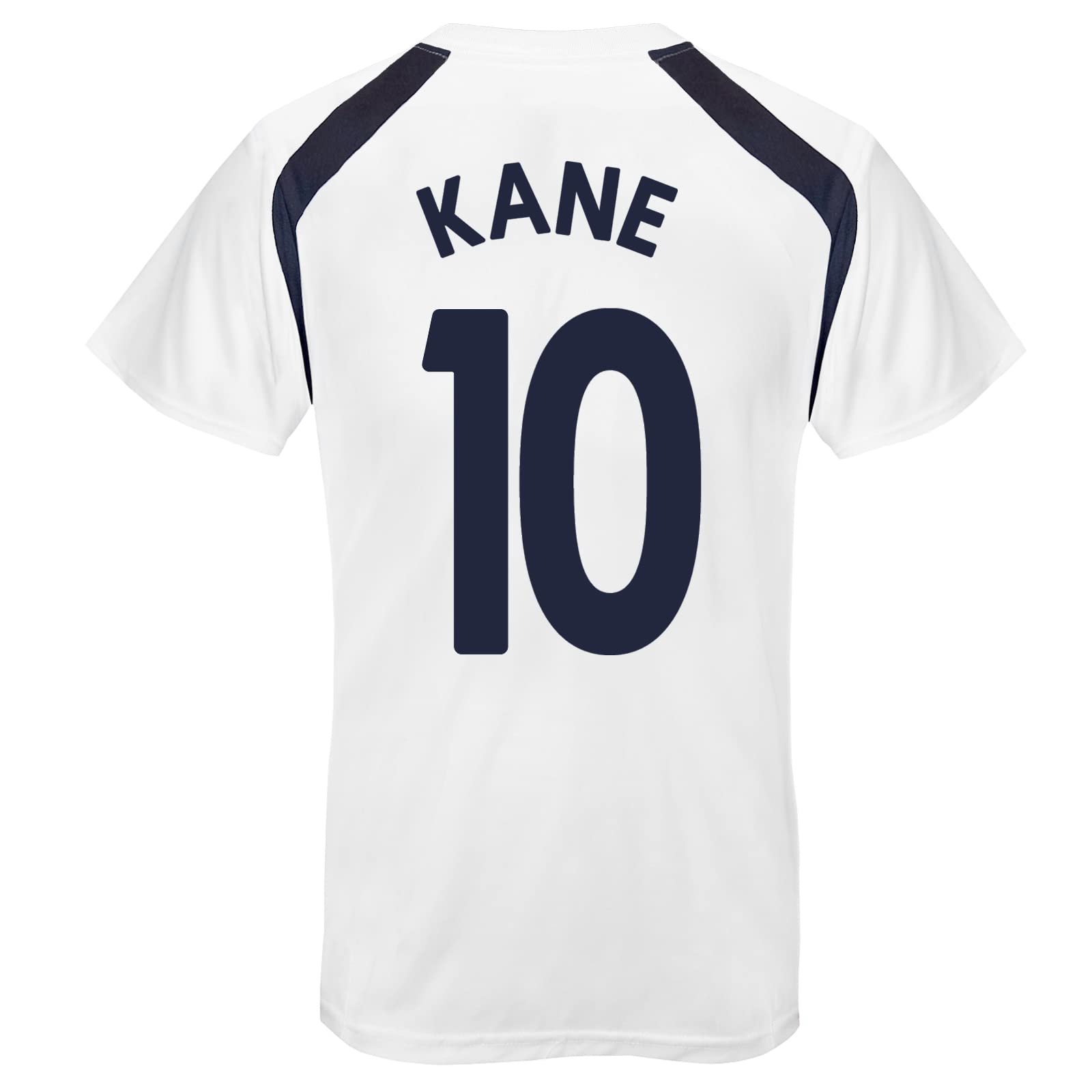 Tottenham Hotspur FC Mens Kane 10 Poly T-Shirt White Large โ image 1