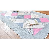 【210×182cm】花柄キルティング ラグ カーペット Amazon｜ラグ 花柄 120*210cm 150*210cm キルティングラグ