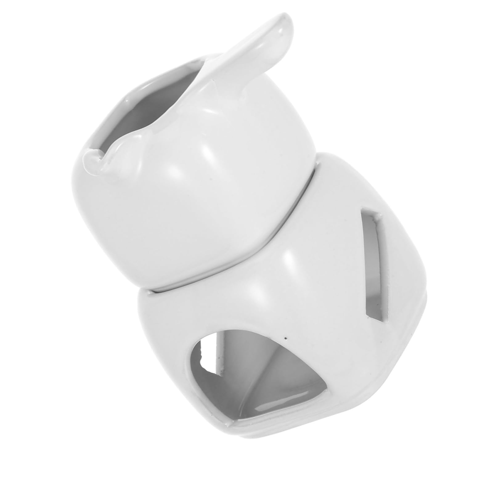 Buxuaaaa Aromatherapies Oil Burners Ceramic Fondue Pots for Chocolate and Butter Melting Ideal for Home Kitchens Decorations Ceramic Chocolate Warmers