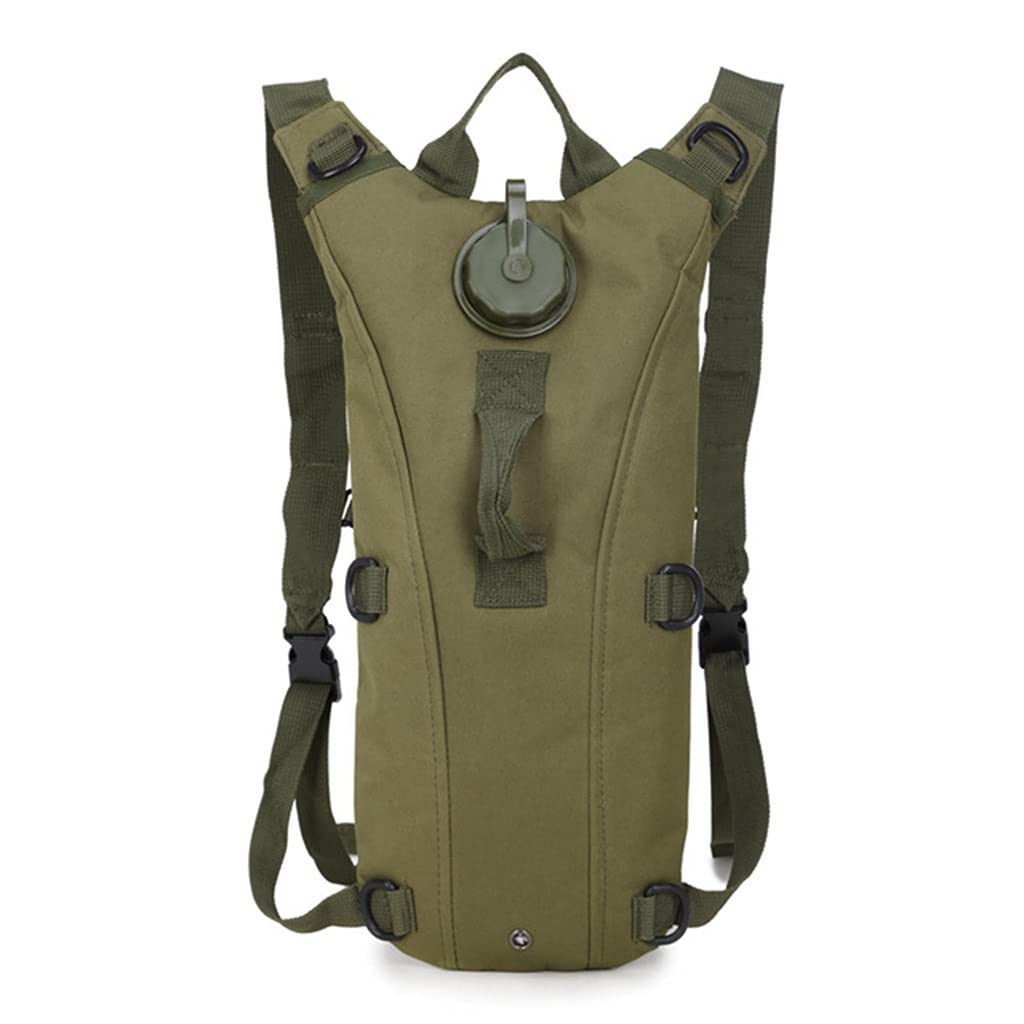 Tactical 3L Bladder Water Bag Camel Backpack for Hiking Outdoor Camping Military Portable Hydration Packs Hiking Pouch Water Bag (Army green) — image 1