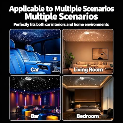 Hd Smart Dynamic 5D Holographic Night Light Projector，6 Films - image 5