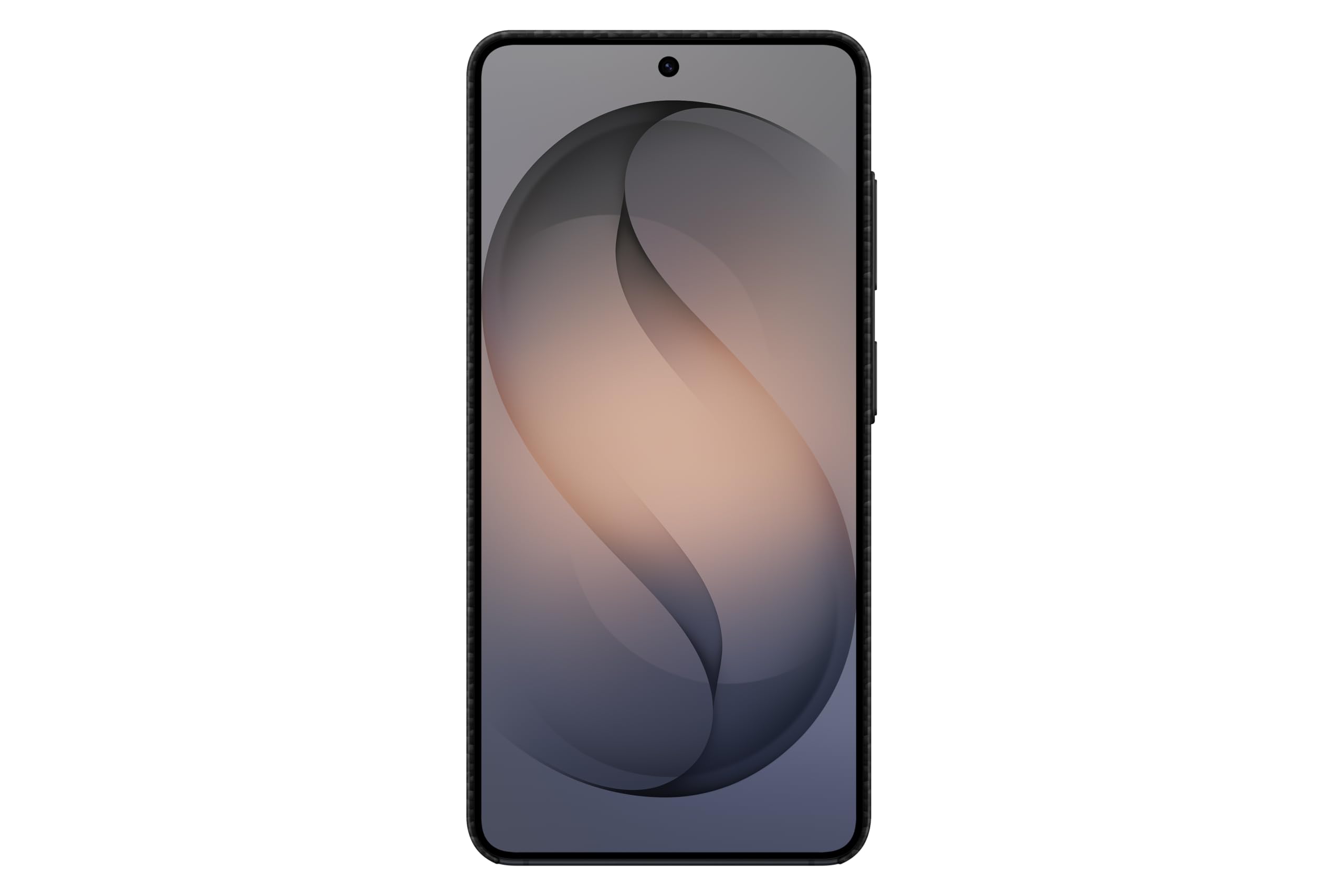 Samsung Carbon Magnet Smartphone Case EF-KS942, Hülle für das Galaxy S26, Handy-Hülle mit Magnetring zur Anbringung von Zubehör, Schutz Case, stoßfest, dünn und griffig, Black