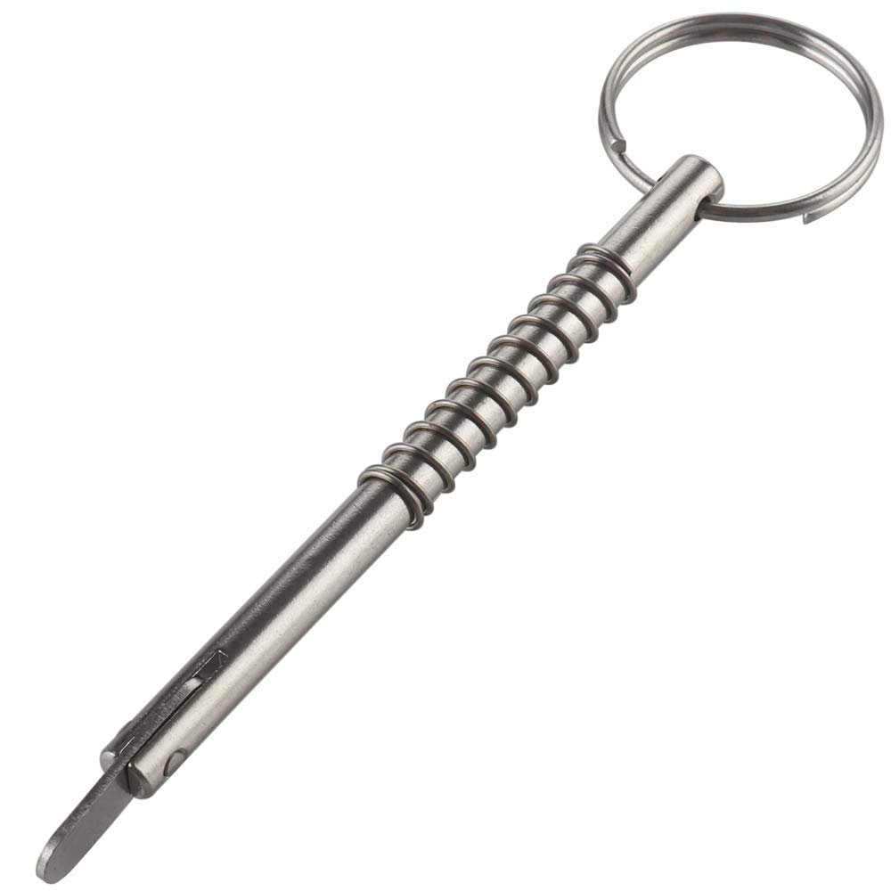 Onе-Dау Sаlе: Uр tо 50% оƒƒ 2 Pack Quick Release Pin w/Drop Cam & Spring, Diameter 0.197(5mm), Total Length 3(76mm), Effective Length 2.5(63mm), Full 316 Stainless Steel, Bimini Top Pin, Marine Hardware Bеѕt Cуbеr Dеаlѕ 🔥 2 Pack Quick Release Pin w/Drop Cam & Spring, Diameter 0.197(5mm), Total Length 3(76mm), Effective Length 2.5(63mm), Full 316 Stainless Steel, Bimini Top Pin, Marine Hardware