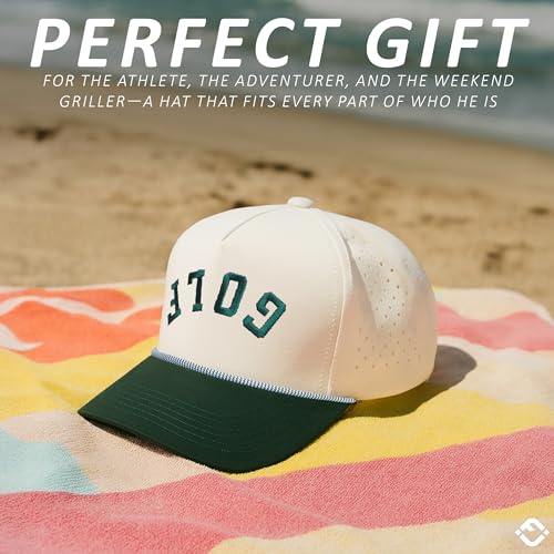 Image of Funky Junque Golf Trucker Hat | Lightweight Golf Trucker Rope Hat with Adjustable Snapback, Golf Course and Weekend Wear, Funny Golf Hats for Men and Women