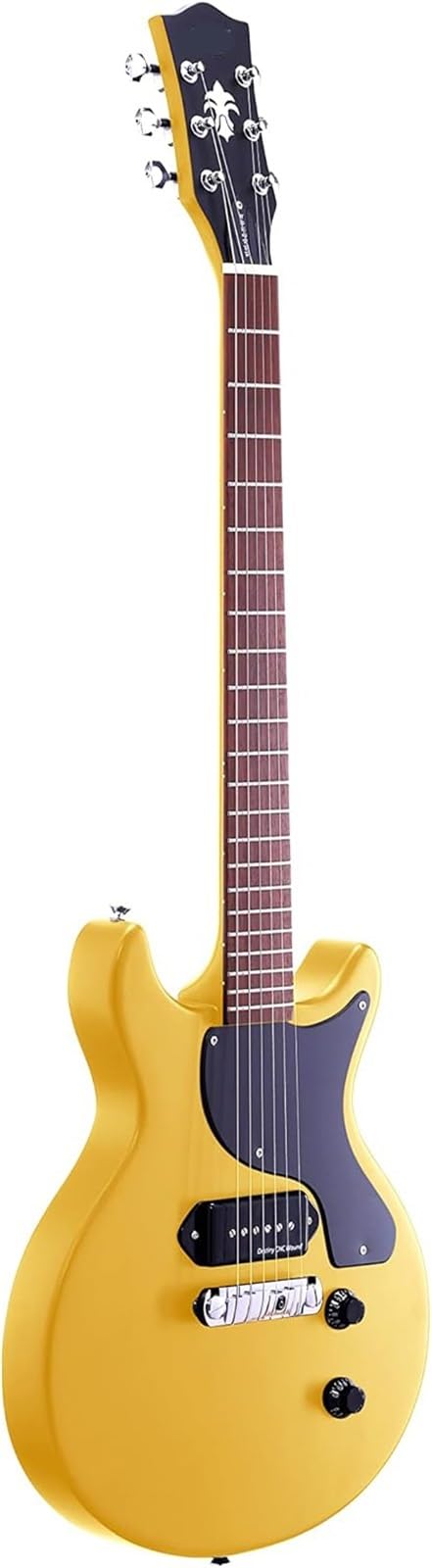Guitare Électrique 6 Cordes Avec Chevalet Fixe En Tilleul Guitare Électrique Débutants