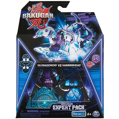 Bakugan 3.0 Third Generation 2023 Expert Pack Special Attack Dragonoid vs Hammerhead