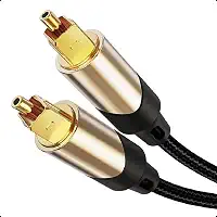 BolaAzul, Cabo Fibra Óptica Toslink Digital Áudio Premium 3 Metros