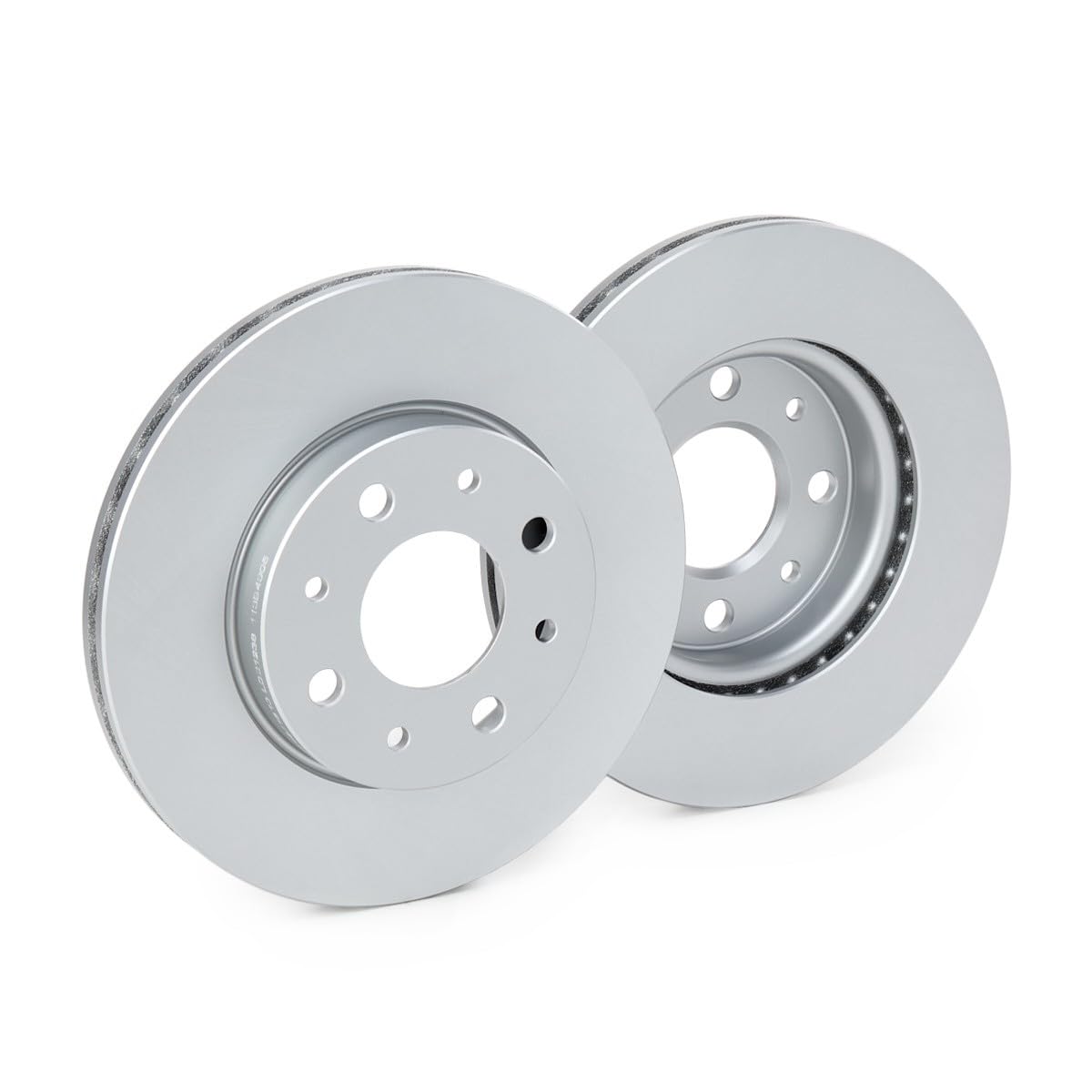 RIDEX PLUS 82B0406P 2x Disco freno Anteriore con bulloni/viti Compatibilità con FIAT 500 312