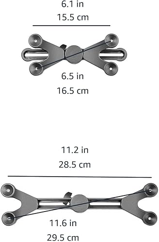 Miniatura 5 de Amazon Basics Soporte ajustable para tableta/iPad para micrófono y soporte de música, color negro