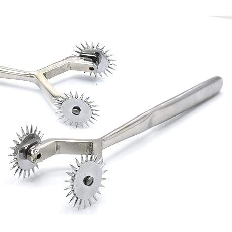 2 Wheel Wartenberg Pinwheel for Enchanting Tickle Sessions