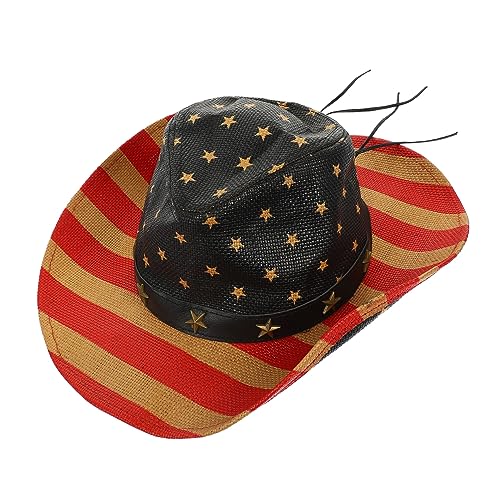 Chapeau de paille anti-UV pour éviter les coups de soleil le 4 Juillet