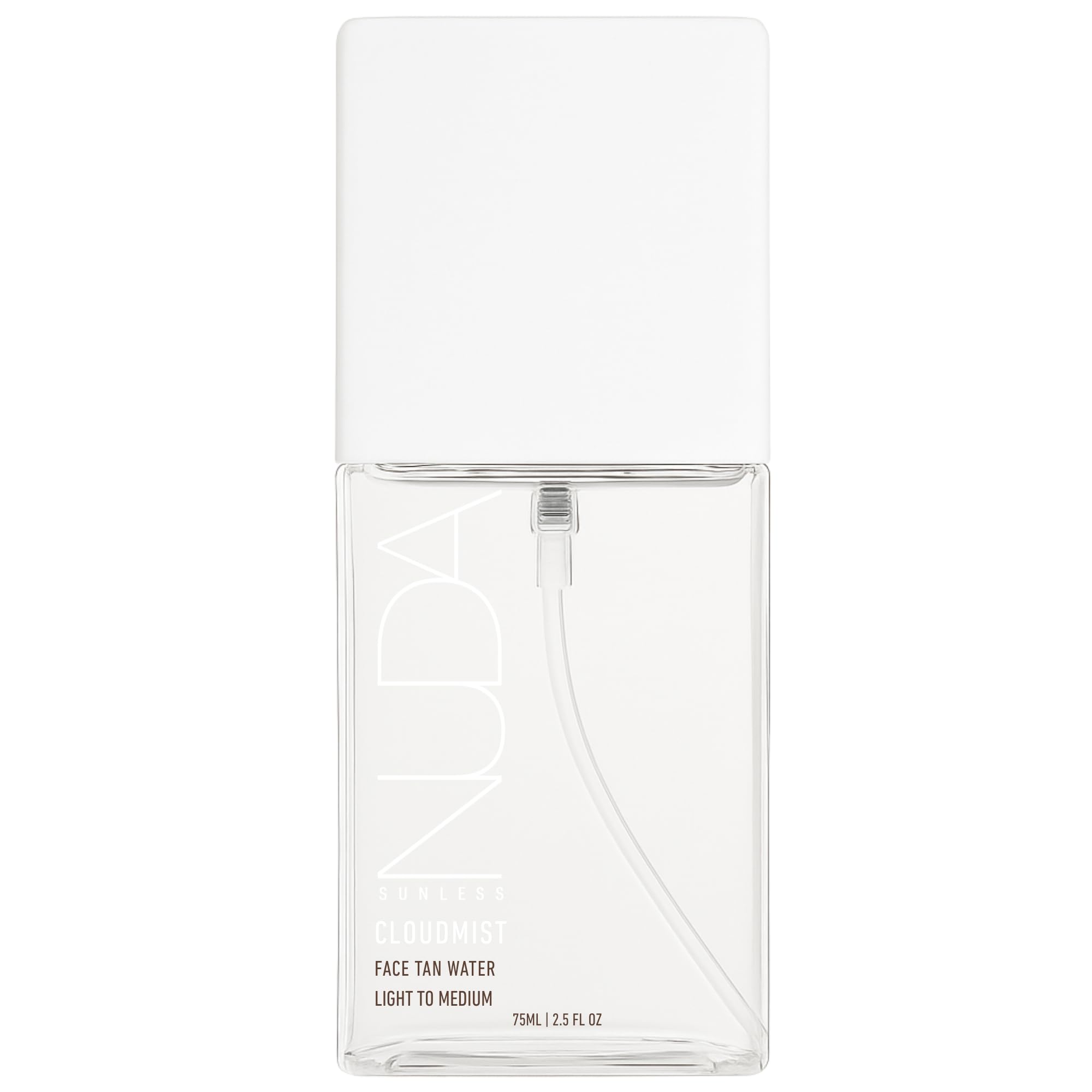 Nuda Canada - Nuda Face Tan Water | Clear Light Self Tanner for Face | Hydrating Facial Spray with Water